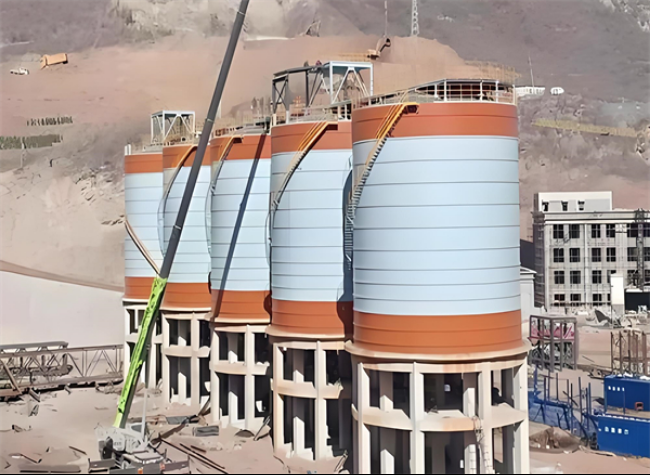 天祝高架钢板仓